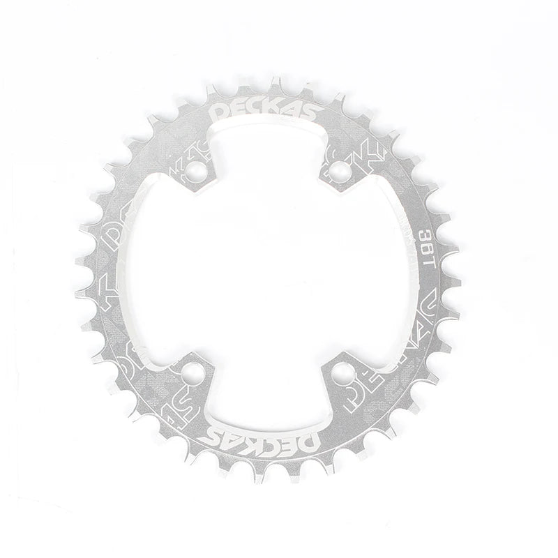 Plato ovalado Deckas 96BCD para bicicleta MTB, plato para montaña de 96 BCD, 32T / 34T / 36T / 38T, corona dentada para bicicleta, compatible con M7000, M8000, M4100 y M5100