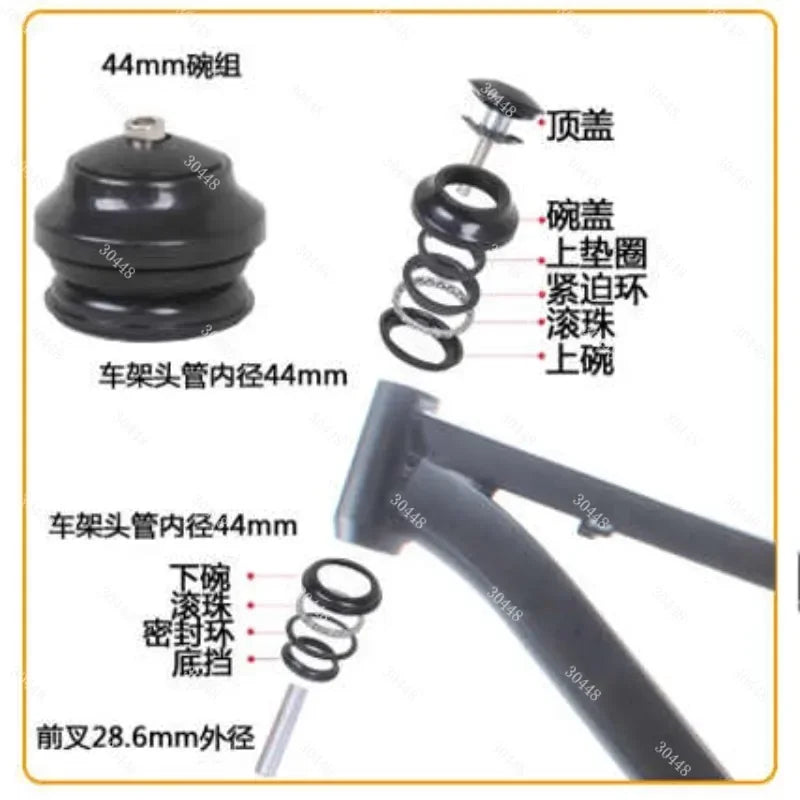 Cuadro MTB de 27.5 / 29 pulgadas, talla M de 17", aleación de aluminio ligera, compatible con freno de disco, 29er