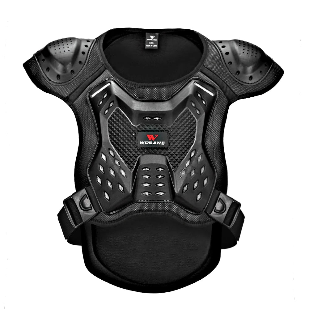 Rodilleras para motocicleta WOSAWE – Protectores de rodilla para adultos, deslizadores de motocross, chaqueta protectora MTB, para deportes al aire libre.
