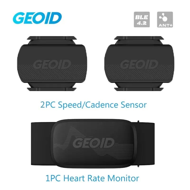 Sensor de cadencia y velocidad para bicicleta GEOID CS600, compatible con ciclocomputadoras GPS, ANT y Bluetooth, para MTB y bicicleta de carretera, velocímetro compatible con GARMIN, Wahoo y Bryton