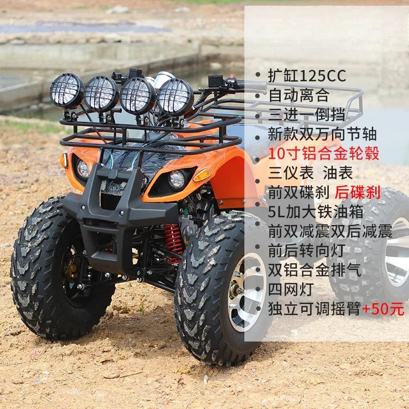 A1 ATV Quad Motocross – Vehículo todoterreno eléctrico para adultos, ideal para montaña y todo tipo de terrenos.