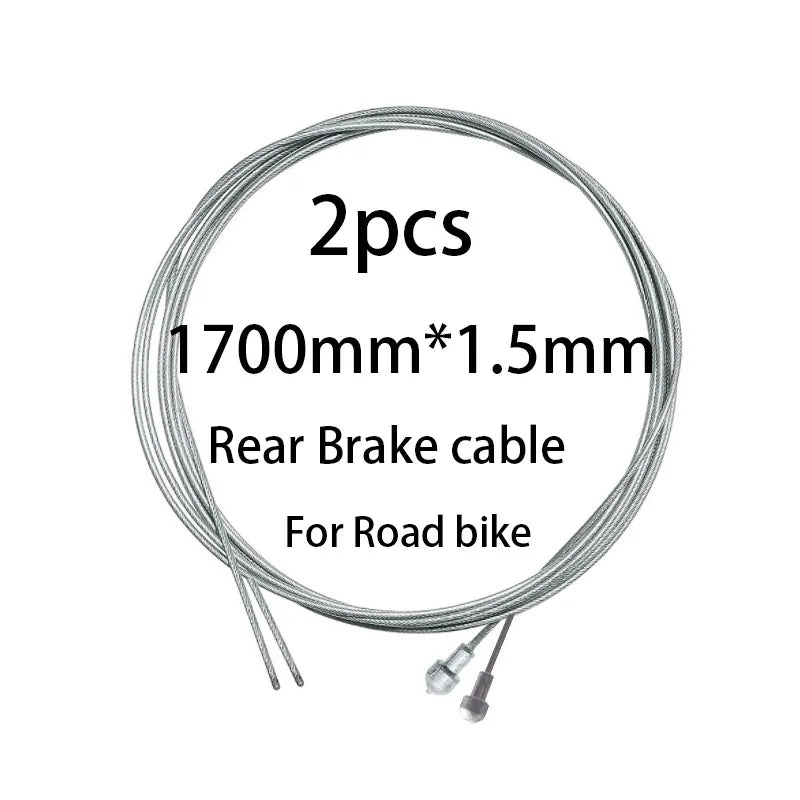 Cable interior para cambios y freno de bicicleta de montaña y carretera, cable para MTB, alambre para manija, ciclismo de una velocidad y piñón fijo, línea interna de freno y cambio