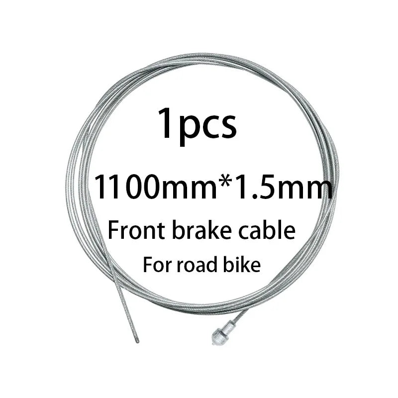 Cable interior para cambios y freno de bicicleta de montaña y carretera, cable para MTB, alambre para manija, ciclismo de una velocidad y piñón fijo, línea interna de freno y cambio
