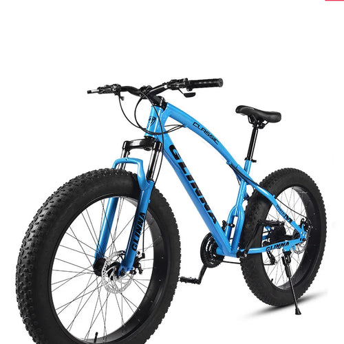 Bicicleta de montaña Fatbike de doble suspensión, rueda de 26", neumático 4.0, para nieve y playa, MTB para hombre.
