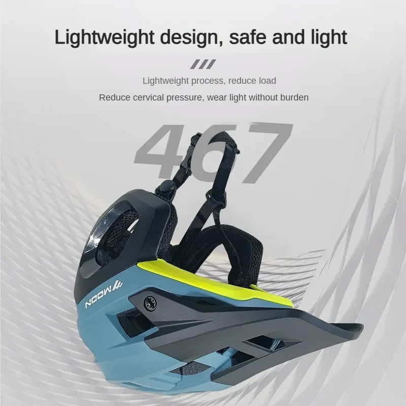 Off-Road Mountain Motorcycle Helmet – Full Face Safety with Lightweight Durability for Ultimate Riding Performance