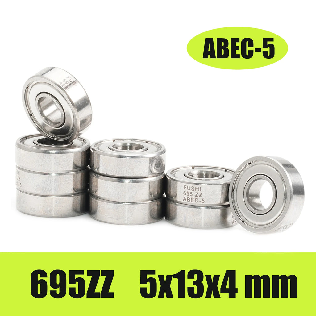 **10PCS Rodamientos de Pedal para Bicicleta 685ZZ 686ZZ 695ZZ 696ZZ MR126ZZ MR106RS para MTB y Ruta, Acero Cromado**