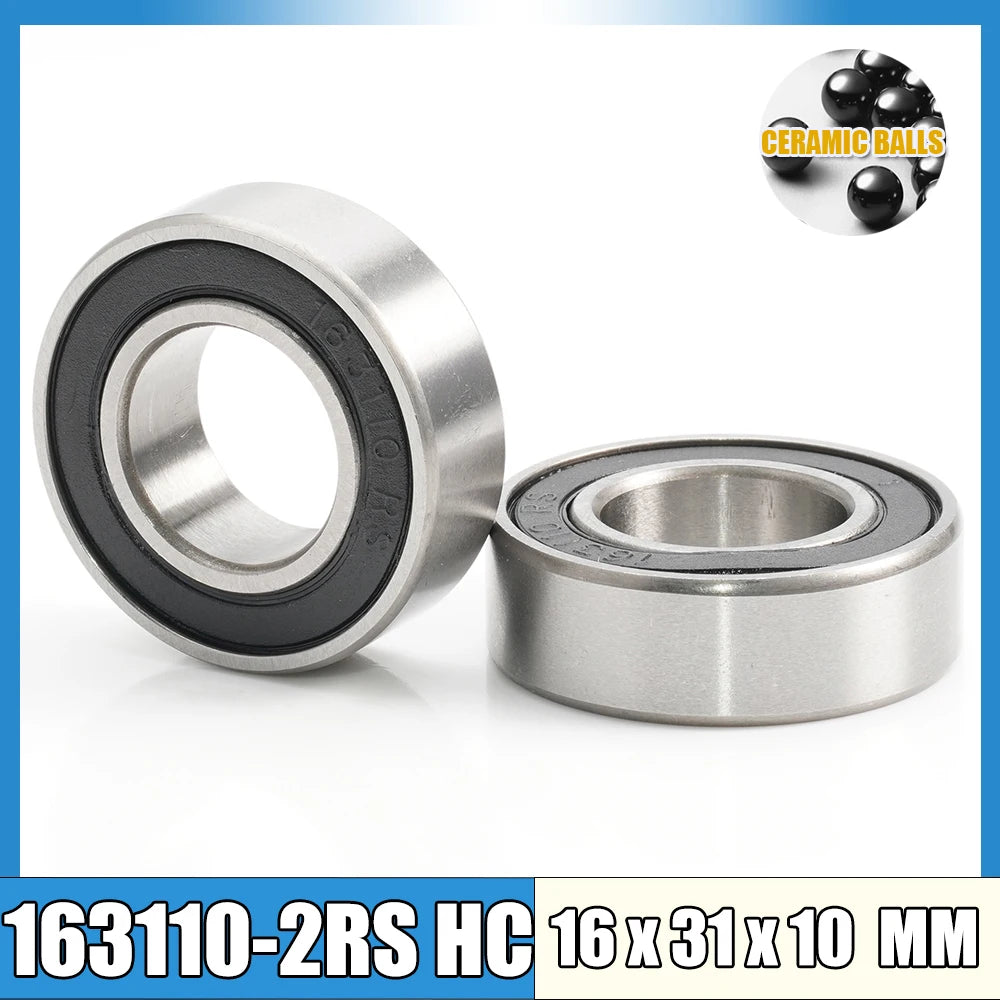 **2PCS Rodamientos de Eje de Centro 2RS para Bicicleta MTB y Ruta**