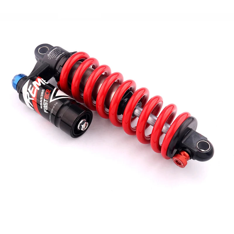 Amortiguador trasero para bicicleta MTB Fastace DBA53RC, suspensión de muelle para downhill, 265 mm, 550 lbs, soft tail, absorber para bicicleta.
