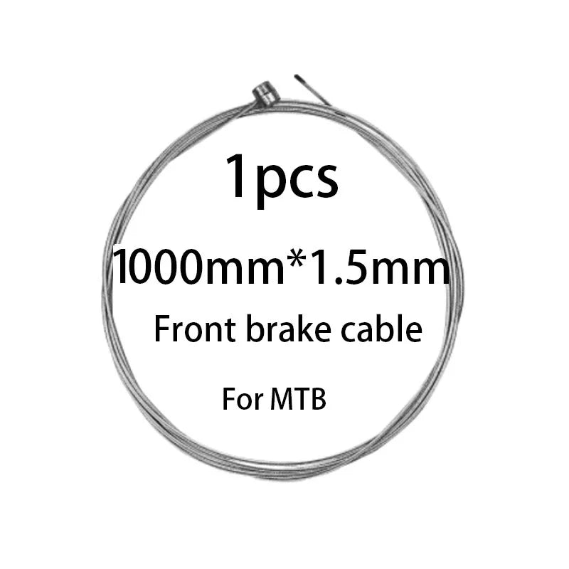 Cable interior para cambios y freno de bicicleta de montaña y carretera, cable para MTB, alambre para manija, ciclismo de una velocidad y piñón fijo, línea interna de freno y cambio