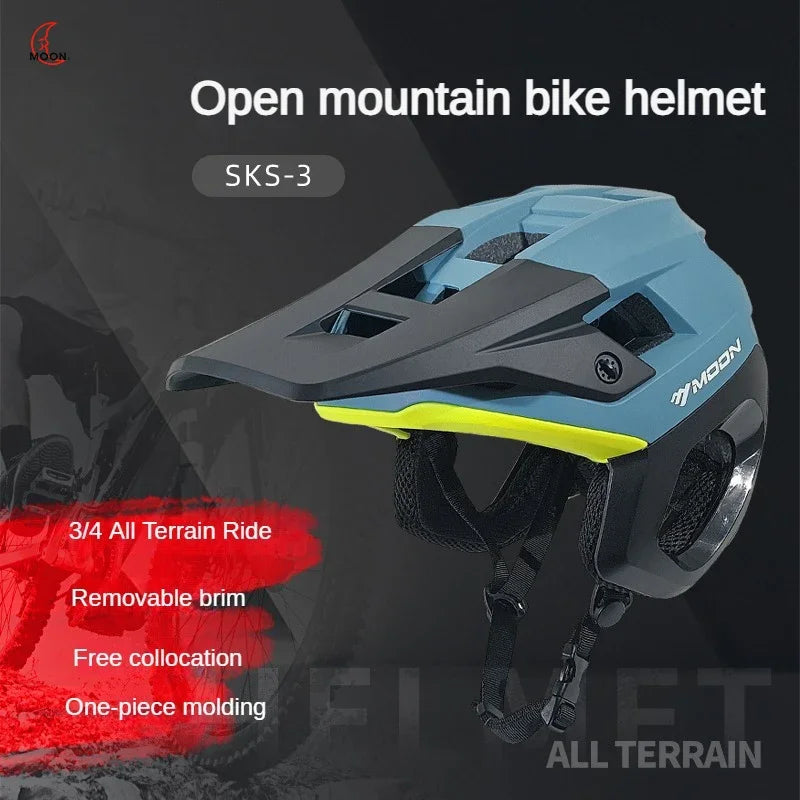 Off-Road Mountain Motorcycle Helmet – Full Face Safety with Lightweight Durability for Ultimate Riding Performance