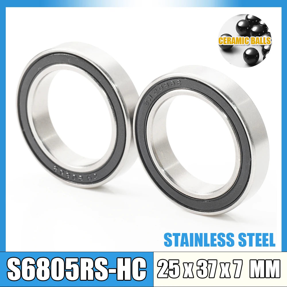 **2PCS Rodamientos de Eje de Centro 2RS para Bicicleta MTB y Ruta**