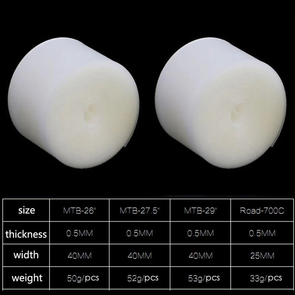 Bicycle Tire Liner Protection Pad Puncture Proof MTB Mountain Bike Tire Stab Pad Anti-rolling Inner Tube Tires Mat 700C