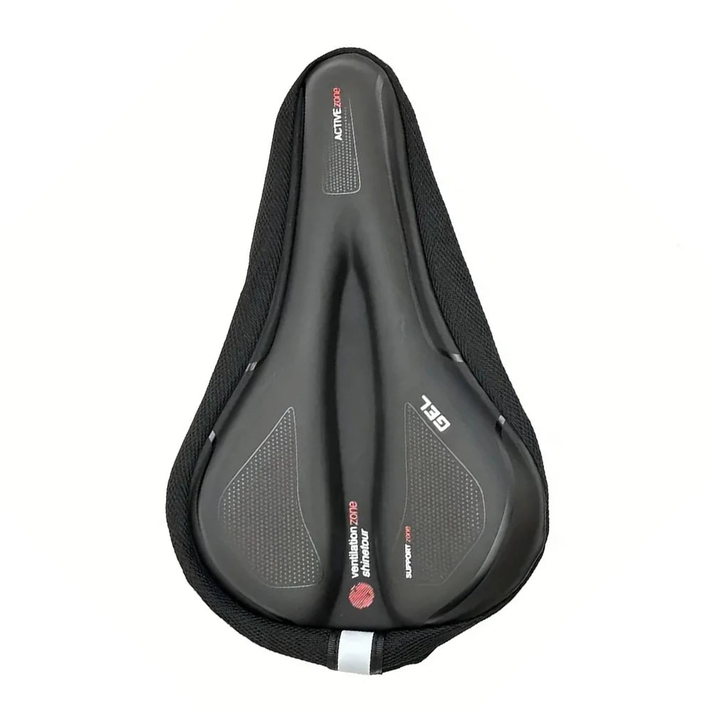Funda impermeable para asiento de bicicleta de carretera, cojín cómodo para sillín, cubierta transpirable para sillín de MTB y bicicleta de montaña, accesorio para ciclismo