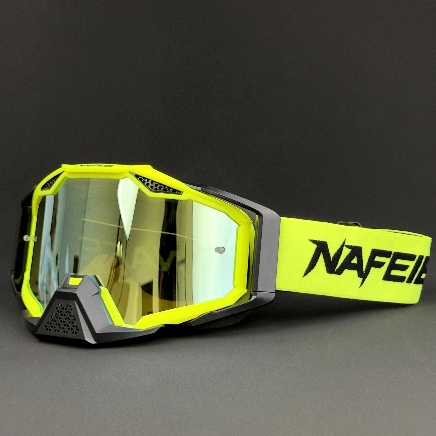 Goggles para motocicleta NAFEIB, lentes off-road para motocross, gafas para ATV y dirt bike, protección contra arena y viento, compatibles con casco, máscara de conducción