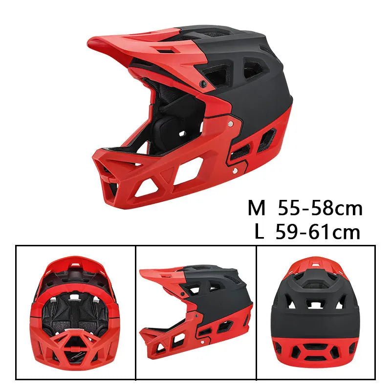 Casco integral CHINION, casco MTB de seguridad anticolisión, para ciclismo de montaña y downhill off-road, casco para adultos, para hombres y mujeres