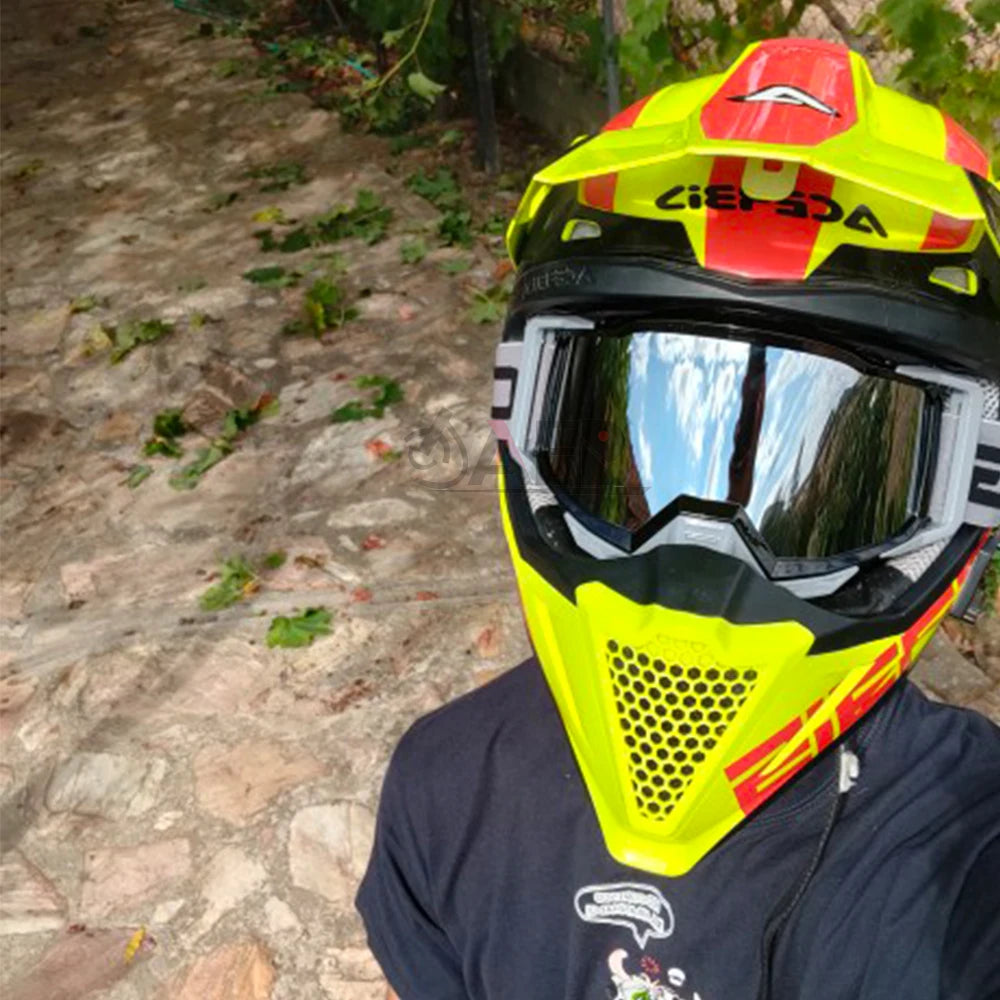 Motocross Glasses Goggles Biker Off Road Sport Helmet Sunglasses with Clear Lens Eyeglasses for Dirt Bike Cycling Safety Oculos