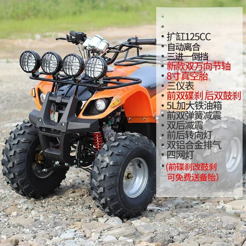 A1 ATV Quad Motocross – Vehículo todoterreno eléctrico para adultos, ideal para montaña y todo tipo de terrenos.