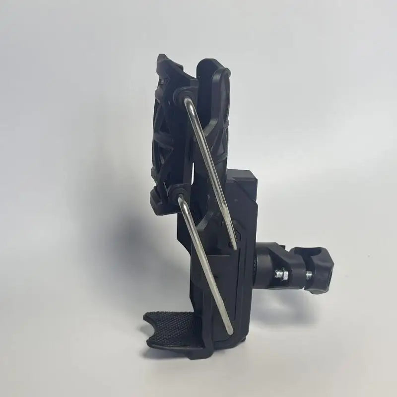 Set de 1 soporte universal para portabotella con ajuste de 360°, montaje en manillar, compatible con bicicleta y motocicleta, para MTB, ciclismo de ruta y motocicleta ADV