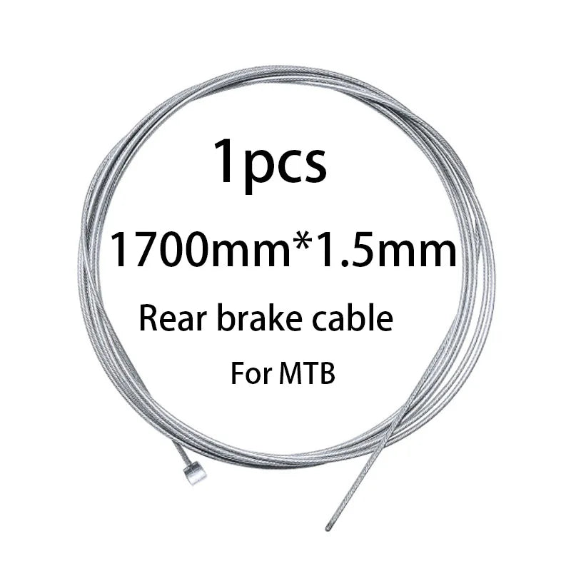 Cable interior para cambios y freno de bicicleta de montaña y carretera, cable para MTB, alambre para manija, ciclismo de una velocidad y piñón fijo, línea interna de freno y cambio