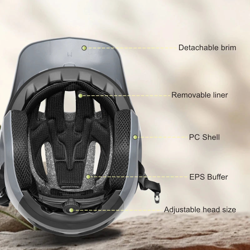 BATFOX 3/4 Cycling helmet Off road Speed Outdoor Sports Protect Safety Gear Men Women Three-quarters Road MTB Bicycle Helmets