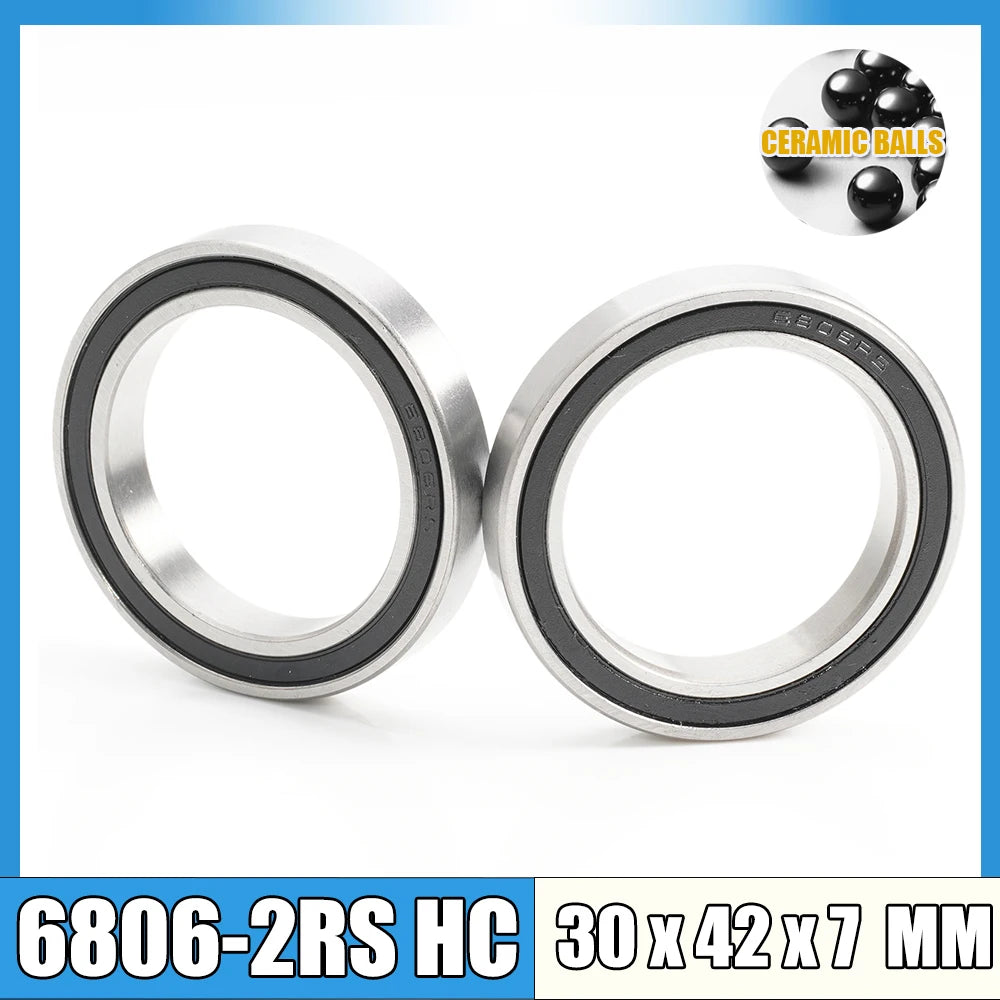 **2PCS Rodamientos de Eje de Centro 2RS para Bicicleta MTB y Ruta**