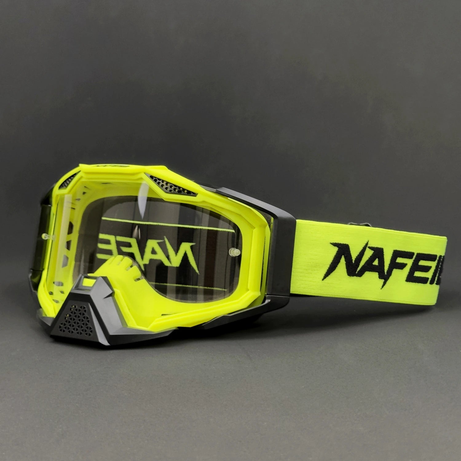 Goggles para motocicleta NAFEIB, lentes off-road para motocross, gafas para ATV y dirt bike, protección contra arena y viento, compatibles con casco, máscara de conducción