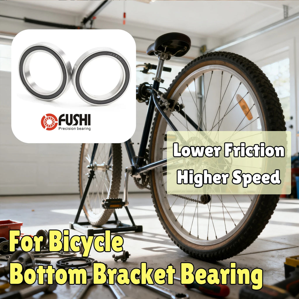 **2PCS Rodamientos de Eje de Centro 2RS para Bicicleta MTB y Ruta**