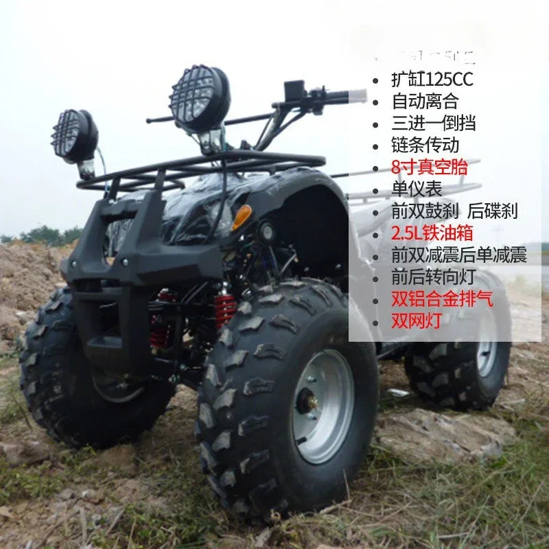 A1 ATV Quad Motocross – Vehículo todoterreno eléctrico para adultos, ideal para montaña y todo tipo de terrenos.