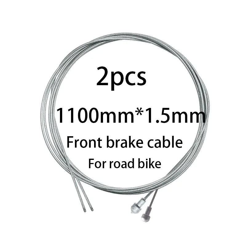 Cable interior para cambios y freno de bicicleta de montaña y carretera, cable para MTB, alambre para manija, ciclismo de una velocidad y piñón fijo, línea interna de freno y cambio