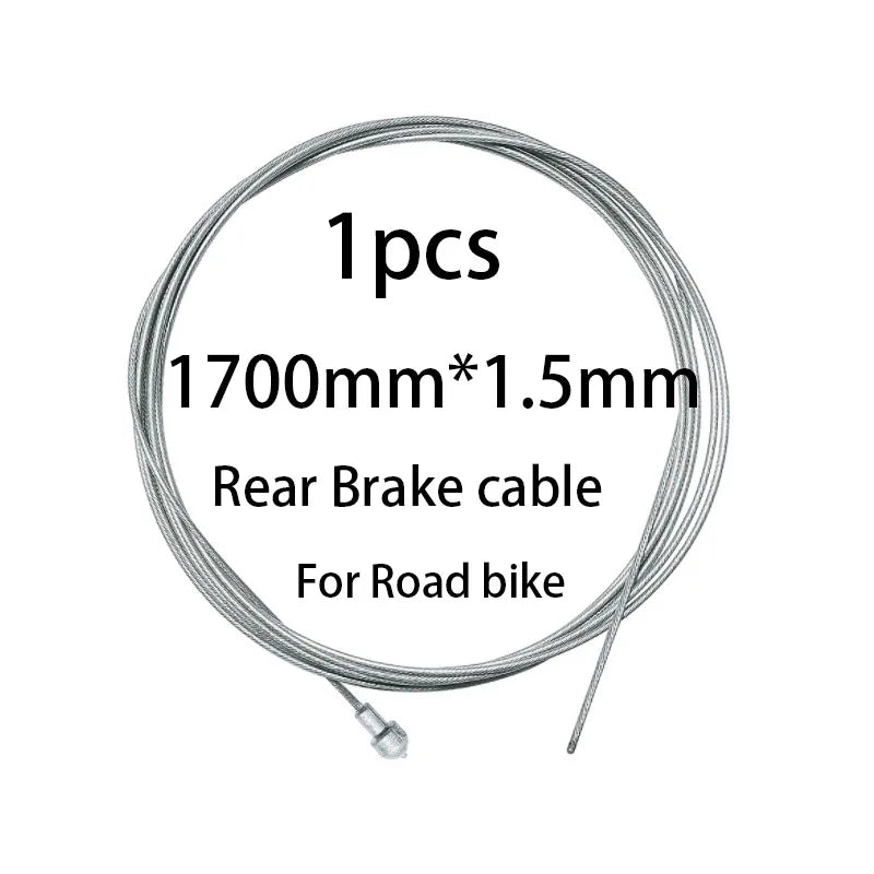 Cable interior para cambios y freno de bicicleta de montaña y carretera, cable para MTB, alambre para manija, ciclismo de una velocidad y piñón fijo, línea interna de freno y cambio