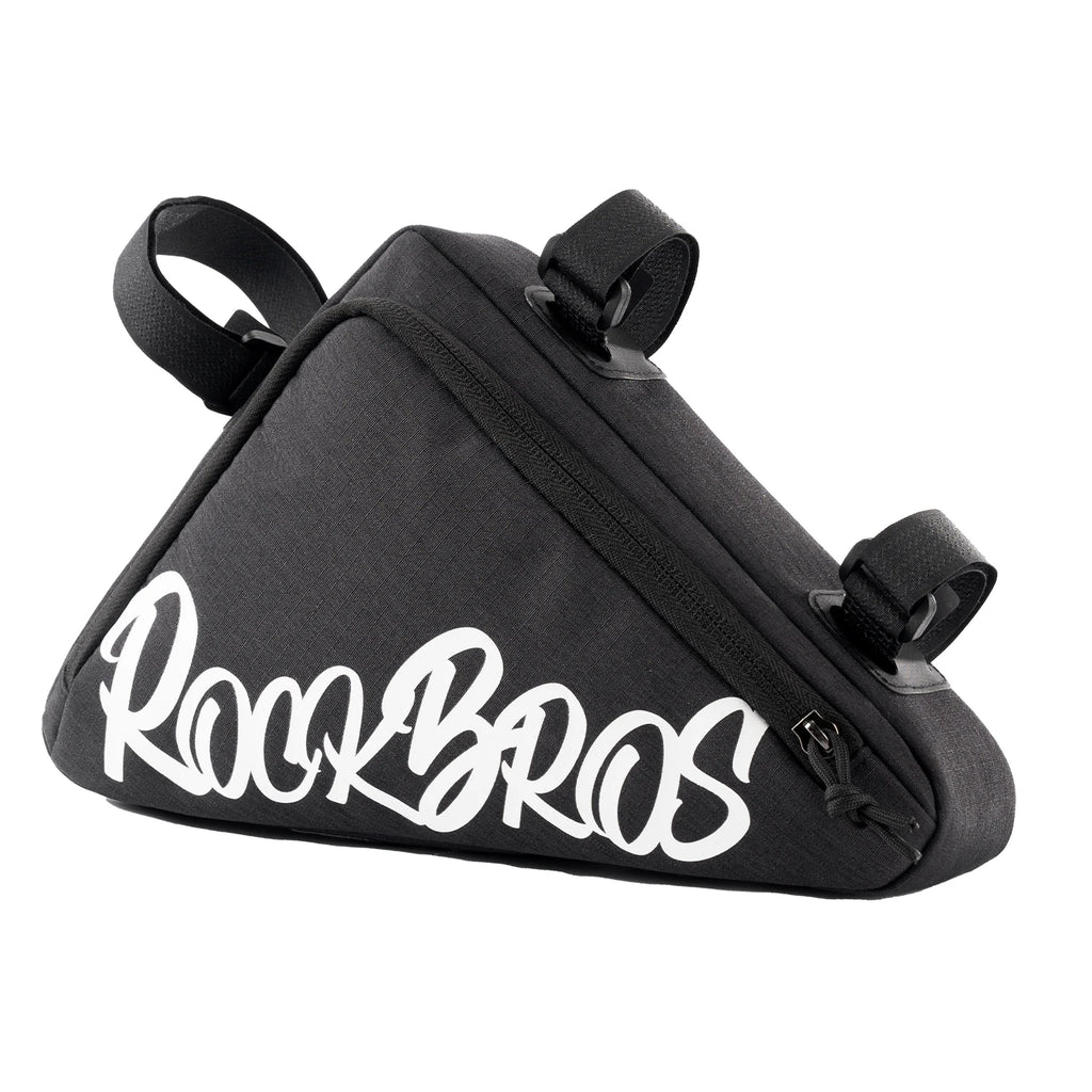Bolsa para bicicleta ROCKBROS, bolsa triangular para tubo superior, bolsa frontal para cuadro, bolsa para herramientas MTB y bicicleta de carretera, bolsa de sillín, equipo de ciclismo